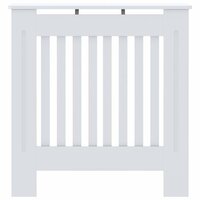 Radiatorombouw 78 cm MDF wit 4