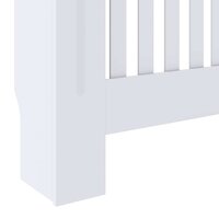 Radiatorombouw 78 cm MDF wit 7