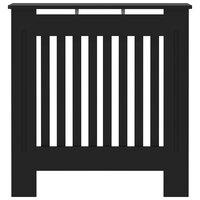 Radiatorombouw 78 cm MDF zwart 4