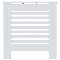 Radiatorombouw 78 cm MDF wit 4