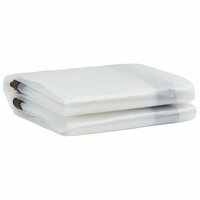 Doorzichtig zeildoek met zeilringen 2x10 m polyethyleen 3