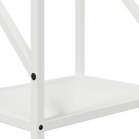 Brandhoutrek 34x25x100 cm koudgewalst staal wit 9