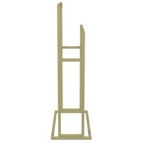 Handdoekenrek vrijstaand 48x24x78,5 cm ijzer goudkleurig 4