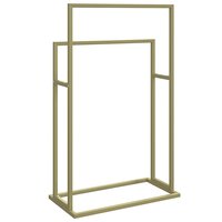 Handdoekenrek vrijstaand 48x24x78,5 cm ijzer goudkleurig 5