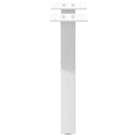 Salontafelpoten 2 st X-vormig 30x(30-31) cm staal wit 5