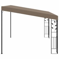 Wandprieel 4x3x2,5 m taupe 3
