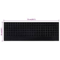 Trapmatten 5 st 25x75 cm rubber 8