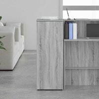 Opbergkast 40x45x103,5 cm bewerkt hout grijs sonoma eikenkleur 3