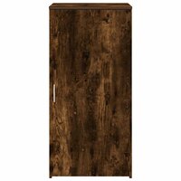 Opbergkast 50x45x103,5 cm bewerkt hout gerookt eikenkleur 4