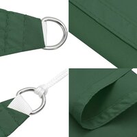 Schaduwdoek Donkergroen 7x5x5 m 100% Polyester Oxford 6