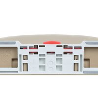 Toiletbril soft-close en quick-release ovaal beige 8