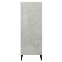 Dressoir 69,5x32,5x90 cm bewerkt hout betongrijs 4