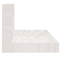 Wandkasten 2 st 50x11x9 cm massief grenenhout wit 4