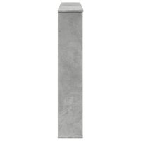 Haardombouw 100x20x100 cm bewerkt hout betongrijs 5