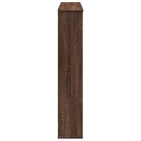 Haardombouw 100x20x100 cm bewerkt hout bruin eikenkleurig 5