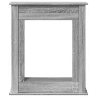 Haardombouw 75x20x87,5 cm bewerkt hout grijs sonoma eikenkleur 4