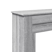 Haardombouw 90x30x90 cm bewerkt hout grijs sonoma eikenkleur 7