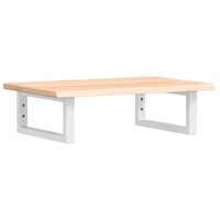 Badkamer wandschap staal en massief eikenhout 2