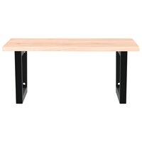 Badkamer wandschap staal en massief eikenhout 4