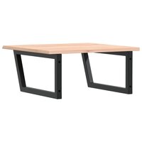 Badkamer wandschap staal en massief eikenhout 6