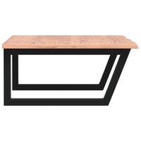Badkamer wandschap staal en massief eikenhout 5