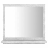 Badkamerspiegel 40x10,5x37 cm bewerkt hout betongrijs 4