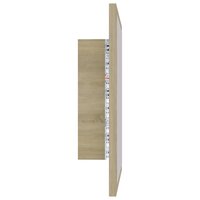 Badkamerspiegel LED 40x8,5x37 cm acryl sonoma eikenkleurig 9