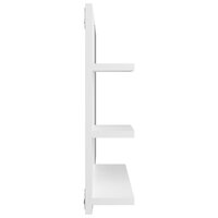 Badkamerspiegel 60x10,5x45 cm bewerkt hout wit 5