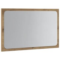 Badkamerspiegel met LED 60x8,5x38 cm artisanaal eikenkleurig 5