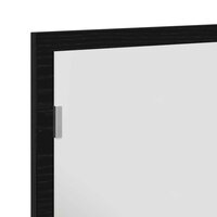 Badkamerspiegel met LED-verlichting 60x8,5x37 cm zwart eiken 9