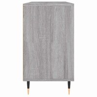 Badkamerkast 80x33x60 cm bewerkt hout grijs sonoma eikenkleurig 7