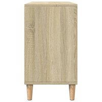 Badkamerkast 80x33x60 cm bewerkt hout sonoma eikenkleurig 7