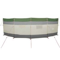 Windscherm camping waterdicht 510x153 cm groen 4