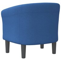 Kuipstoel stof blauw 5