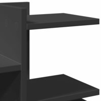 Bureau organiser 49x20x52,5 cm bewerkt hout zwart 7