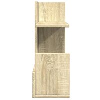 Bureau organiser 49x20x52,5 cm bewerkt hout sonoma eikenkleurig 5