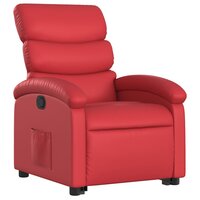 Sta-op-stoel kunstleer rood 4