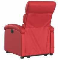 Sta-op-stoel kunstleer rood 5