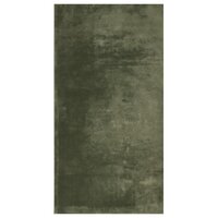 Vloerkleed HUARTE laagpolig zacht wasbaar 60x110 cm bosgroen 2
