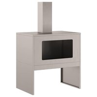 Vuurkorf Bruin 60 x 40 x 96 cm Cortenstaal 5