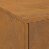 Vuurkorf Bruin 80 x 50 x 96 cm Cortenstaal 9