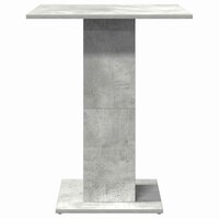 Bistrotafel 60x60x75 cm bewerkt hout betongrijs 5