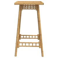 Bartafel voor buiten vierkant 55x55x100 cm bamboe 6