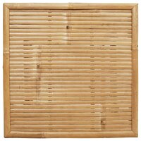 Bartafel voor buiten vierkant 55x55x100 cm bamboe 8