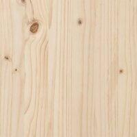 Tuinbartafel met dak 112,5x57x195,5 cm massief hout 8