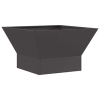 Vuurkorf Zwart 60 x 60 x 35 cm Staal 2