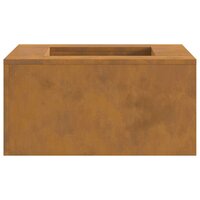 Vuurkorf Bruin 60 x 60 x 30 cm Cortenstaal 6