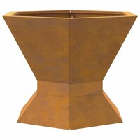 Vuurkorf Bruin 50 x 50 x 40 cm Cortenstaal 7