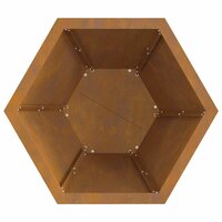 Vuurkorf Bruin 50 x 50 x 40 cm Cortenstaal 8