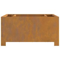 Vuurkorf Bruin 60 x 60 x 30 cm Cortenstaal 6